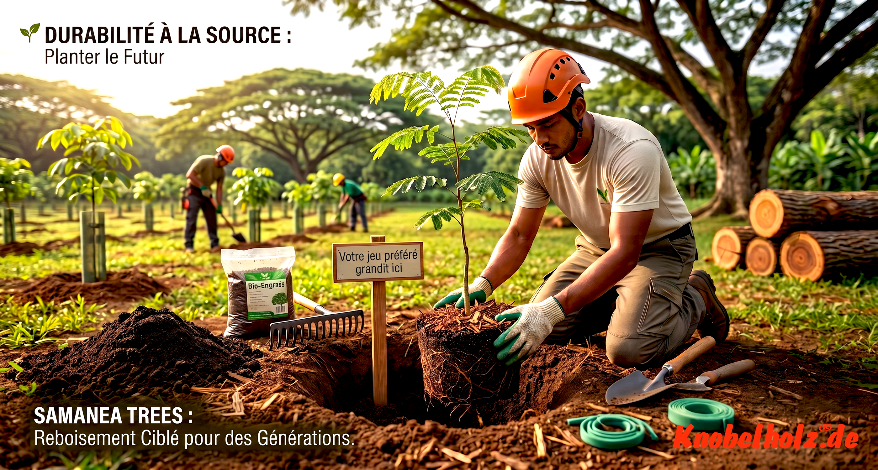 Un engagement profond en faveur du développement durable : Knobelholz, notre plantation à Chiang Mai