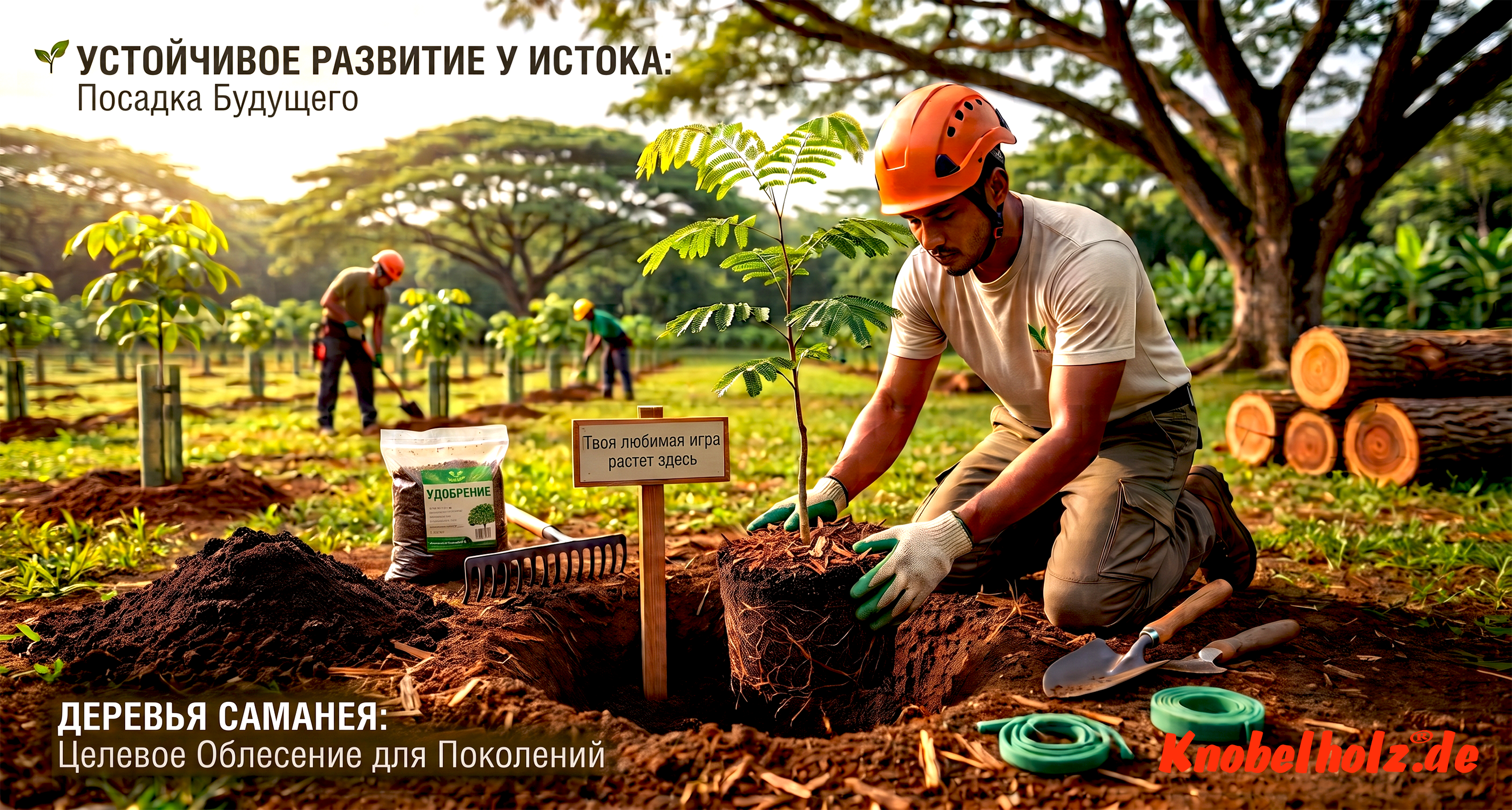 Глубоко укоренившаяся концепция устойчивого развития: Кнобельхольц, наша плантация в Чиангмае.