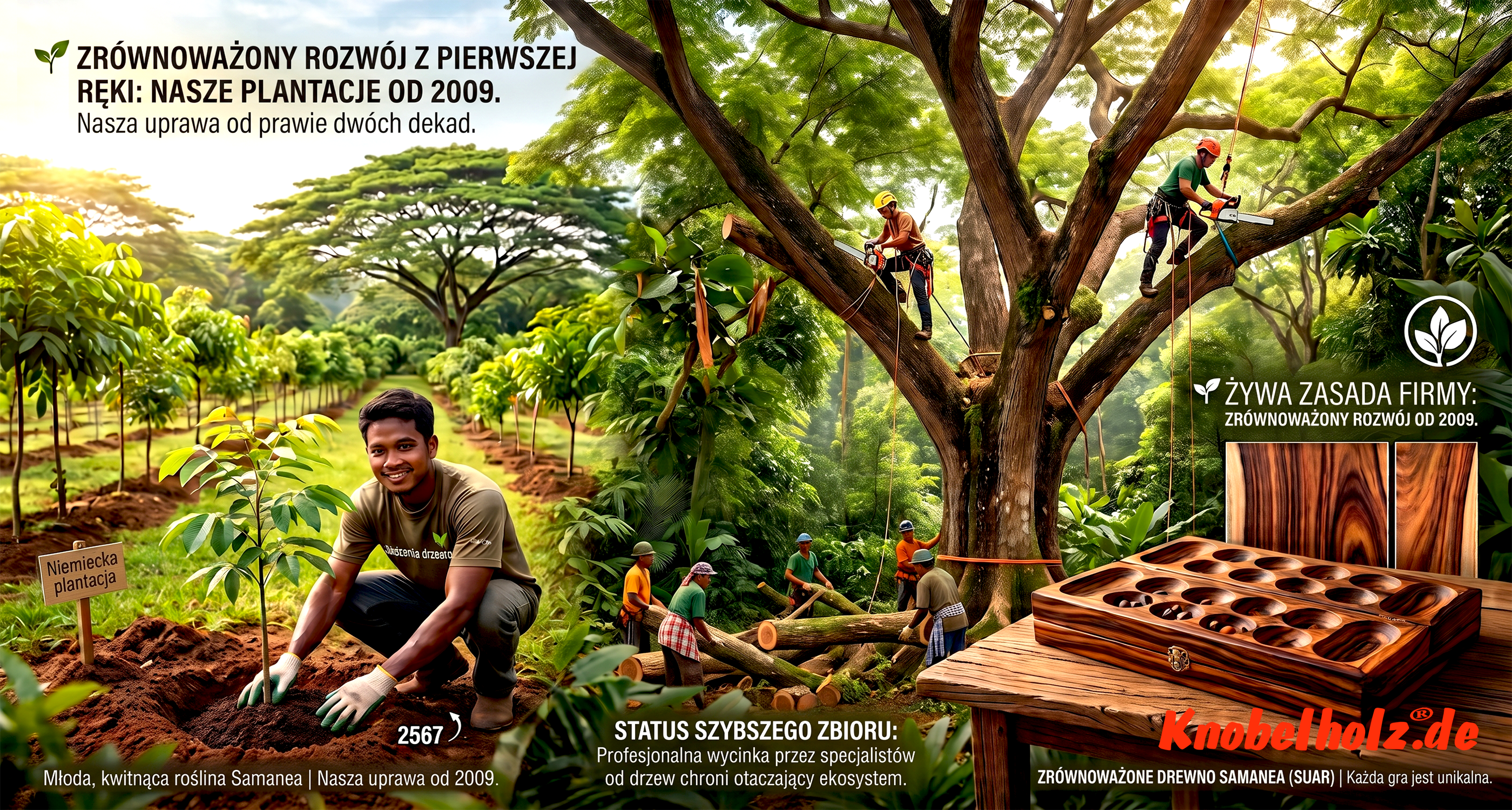 Od sadzonki po ulubioną grę: jak w Chiang Mai powstają ekologiczne drewniane gry planszowe i puzzle