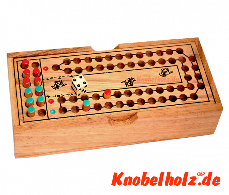 Pferderennen Horse Race Würfelspiel für 2 Spieler