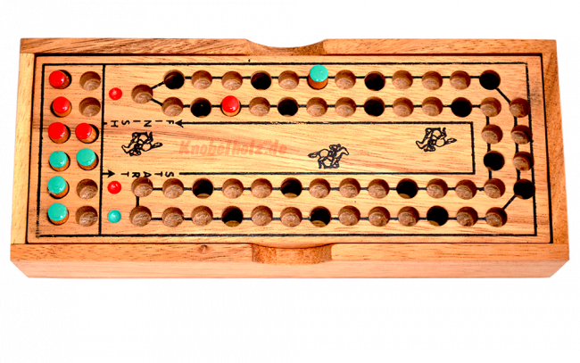 Pferderennen Horse Race Würfelspiel für 2 Spieler