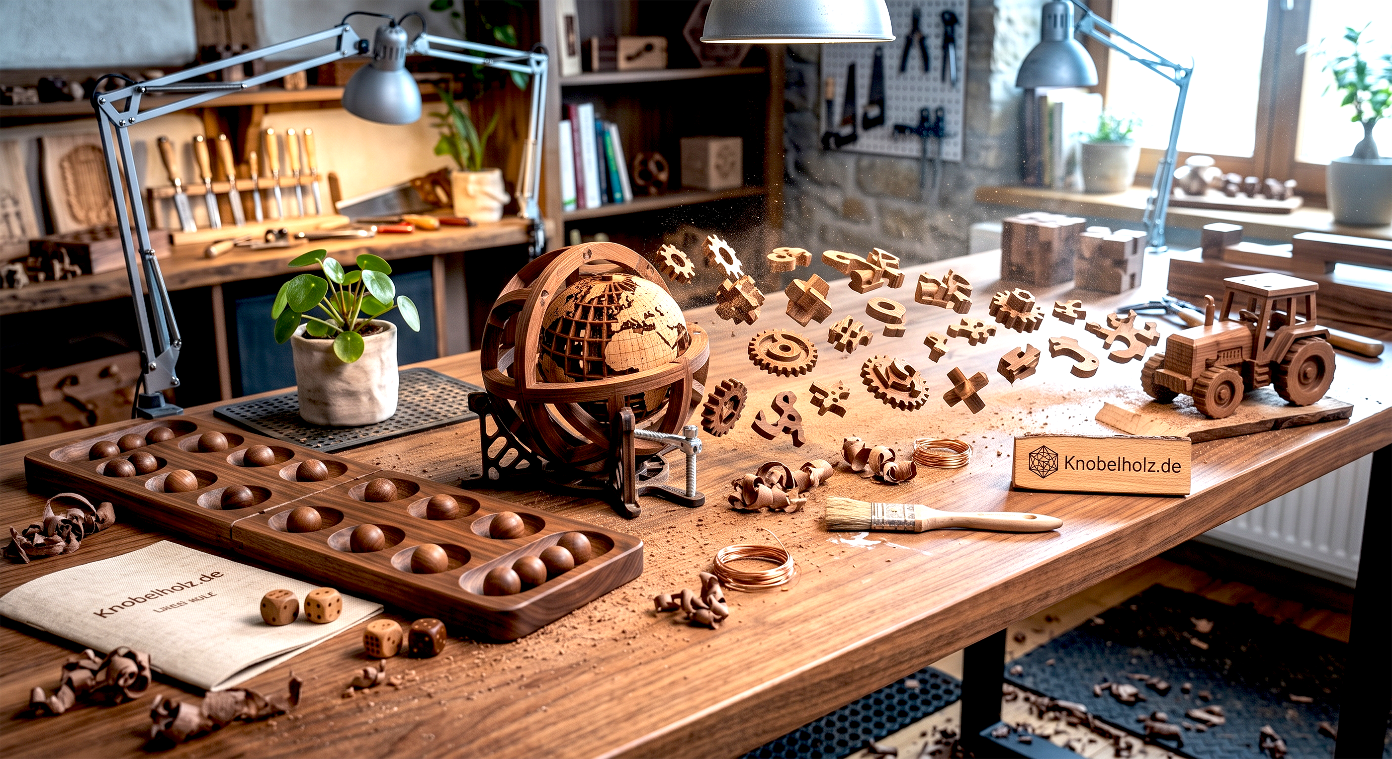 Lösungen für Puzzle und Spielanleitungen aus der Knobelholz Werkstatt
