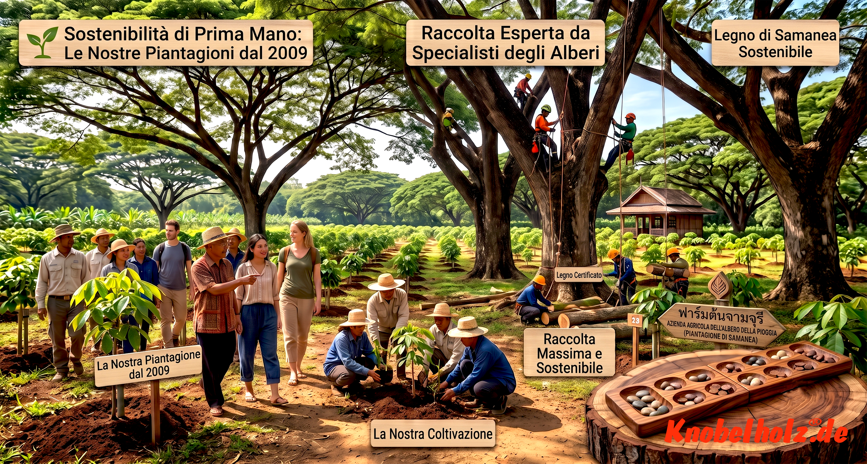 Puzzle in legno - dalla piantina all'albero fino al puzzle finito - gioco da tavolo - gioco in legno - di nostra produzione - dal produttore - 100% fatto a mano