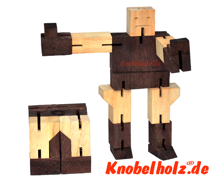 cubeboter puzzleman roboter puzzle cubebots puzzle di legno all'ingrosso