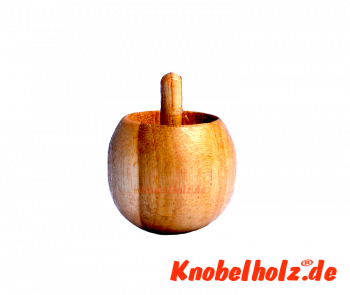 Apple Round Top  Umkehrkreisel magic Kinderkreisel mit Umkehrtrick aus Holz