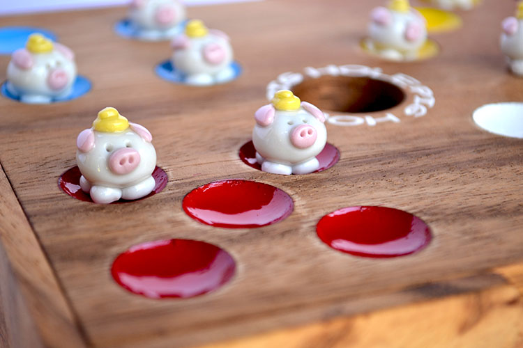 trou de cochon le jeu de porc gros trou jeu de des de knobelholz